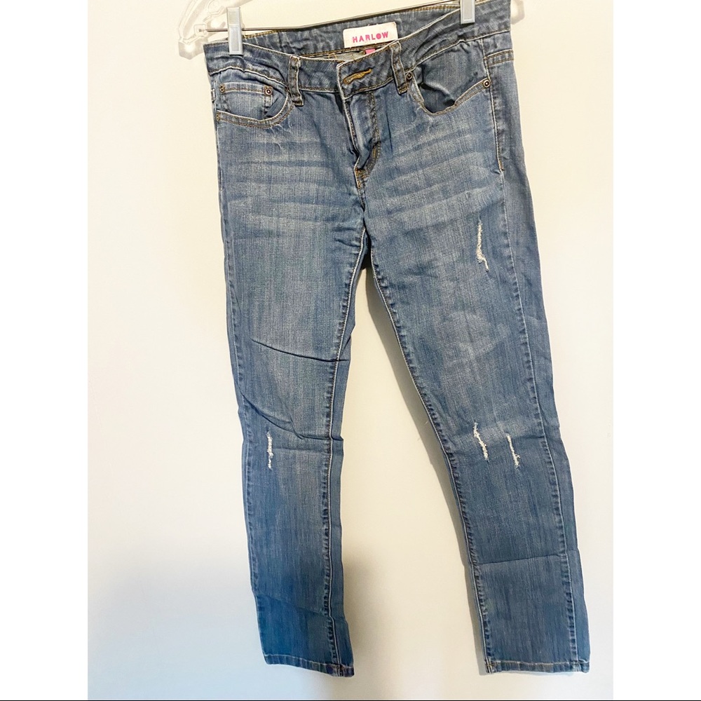 Mid waisted boot cut